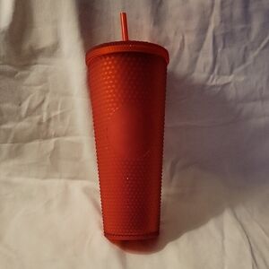 Starbucks 2021 Valentines Red Matte Studded Mug